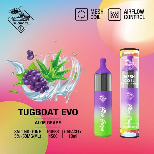 Tugboat Evo 4500 Puffs - Image 2