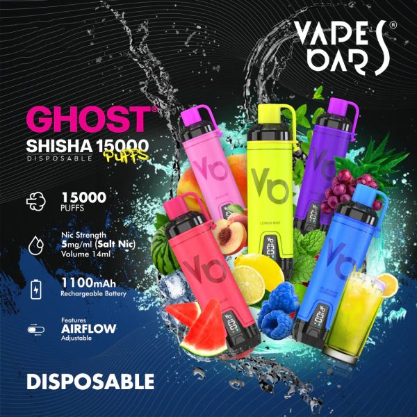 vapers bar Ghost shisha 15000