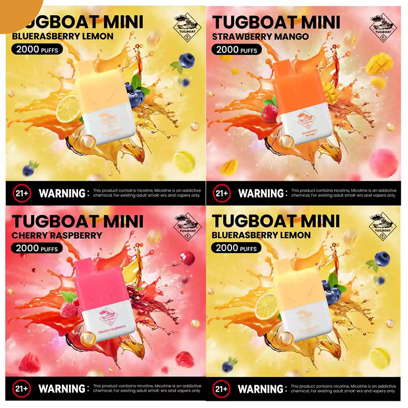 Tugboat Mini 2000 Puffs in Dubai UAE