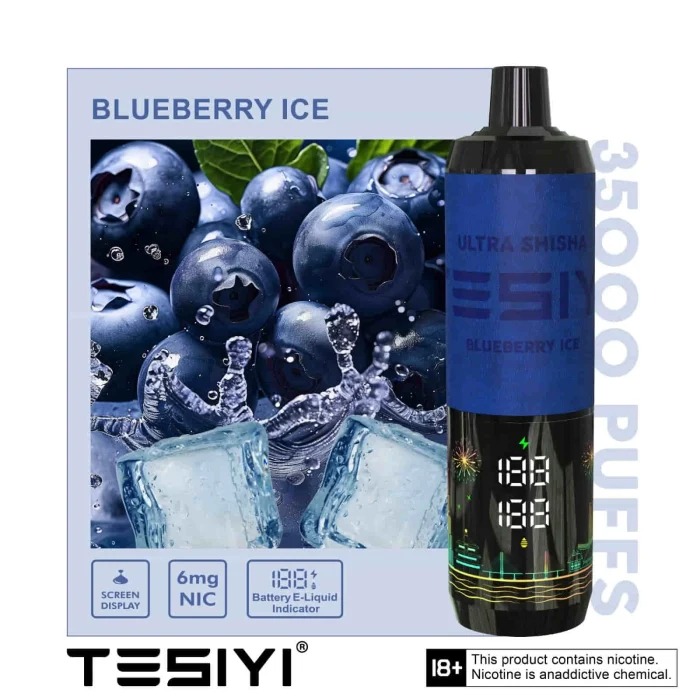 TESIYI Ultra Shisha 35000 Puffs in Dubai UAE - Image 4