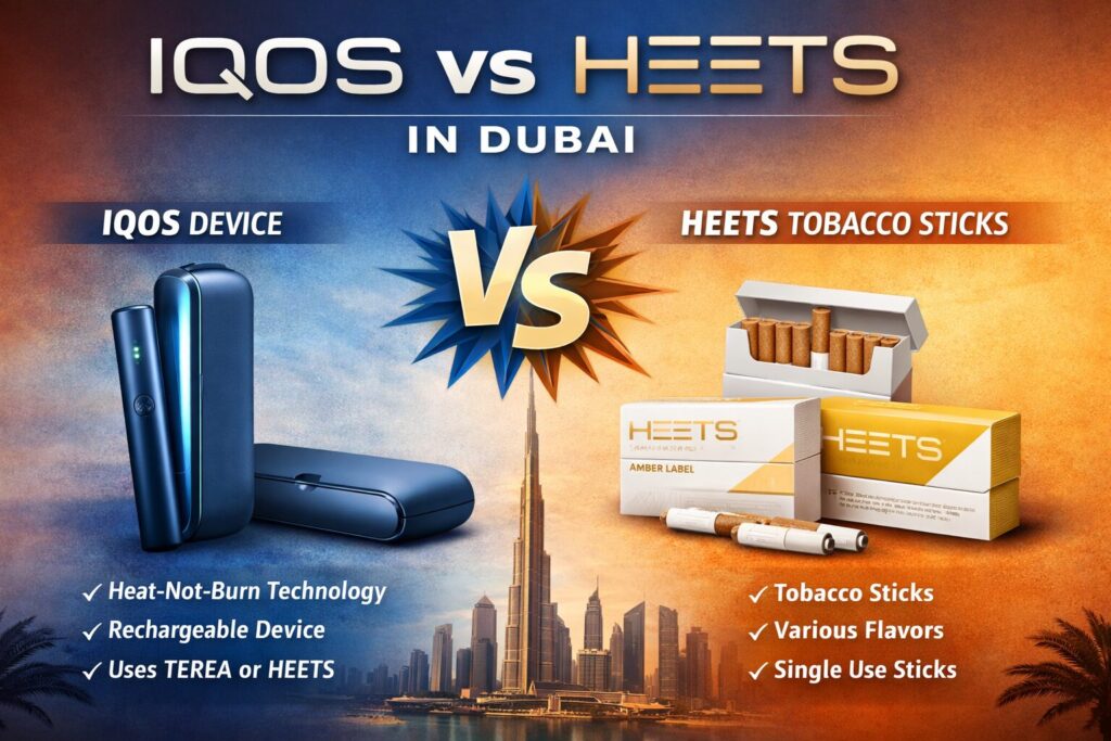 iqos , heets in Dubai